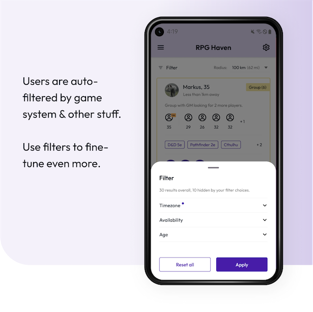 A screenshot of the app with additional text.